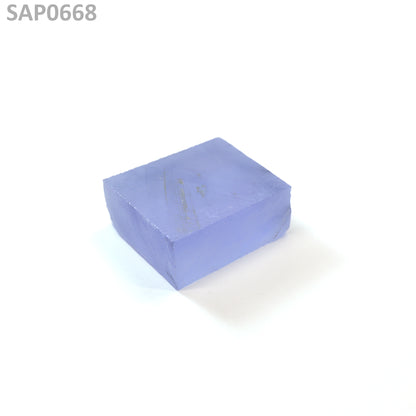 Extra Light Blue Czochralski Pulled Sapphire - Grade A - Faceting Rough