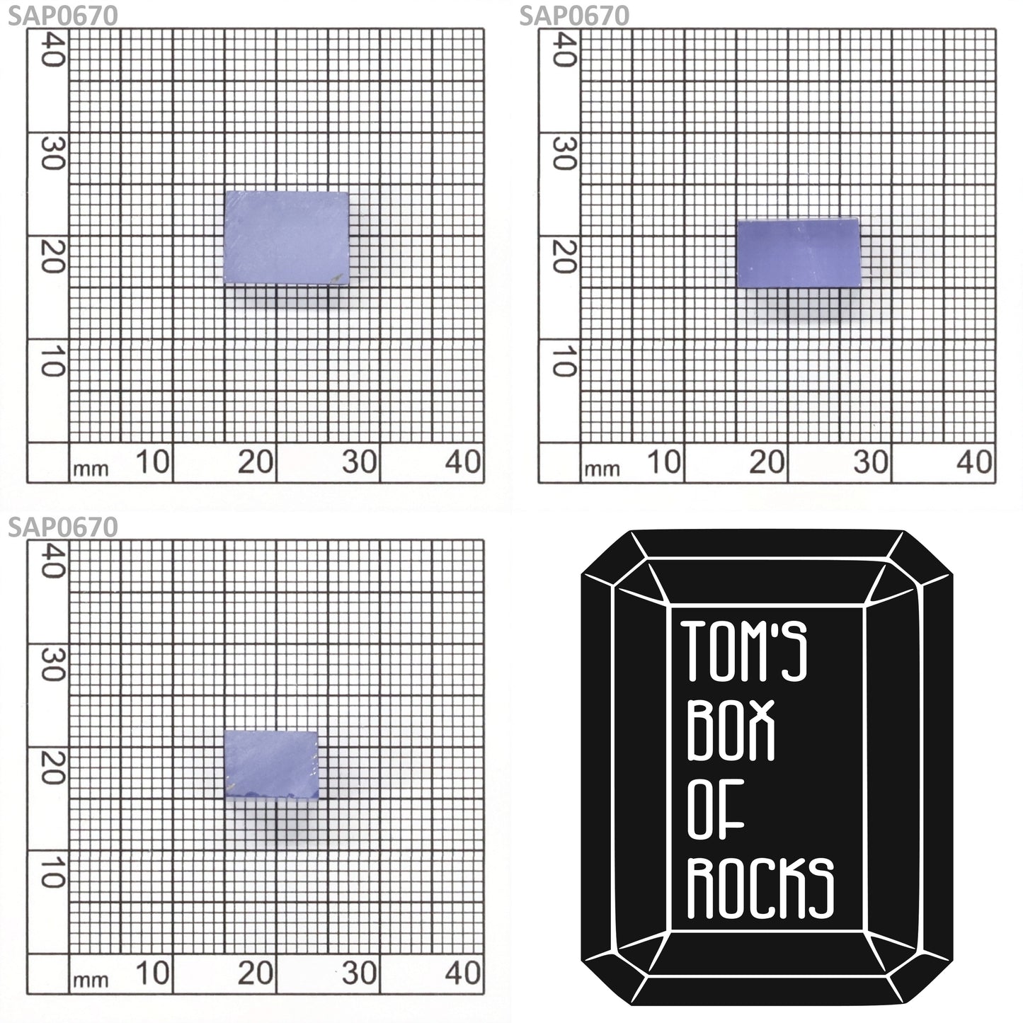 Light Blue Czochralski Pulled Sapphire - Grade A - Faceting Rough
