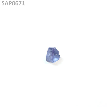 Light Blue Czochralski Pulled Sapphire - Grade A - Faceting Rough