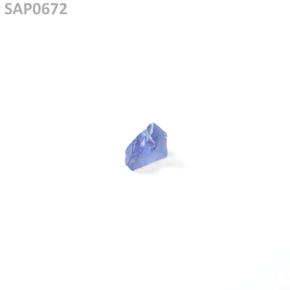 Light Blue Czochralski Pulled Sapphire - Grade A - Faceting Rough