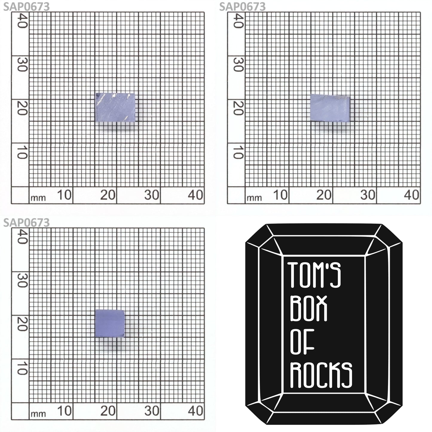 Light Blue Czochralski Pulled Sapphire - Grade A - Faceting Rough
