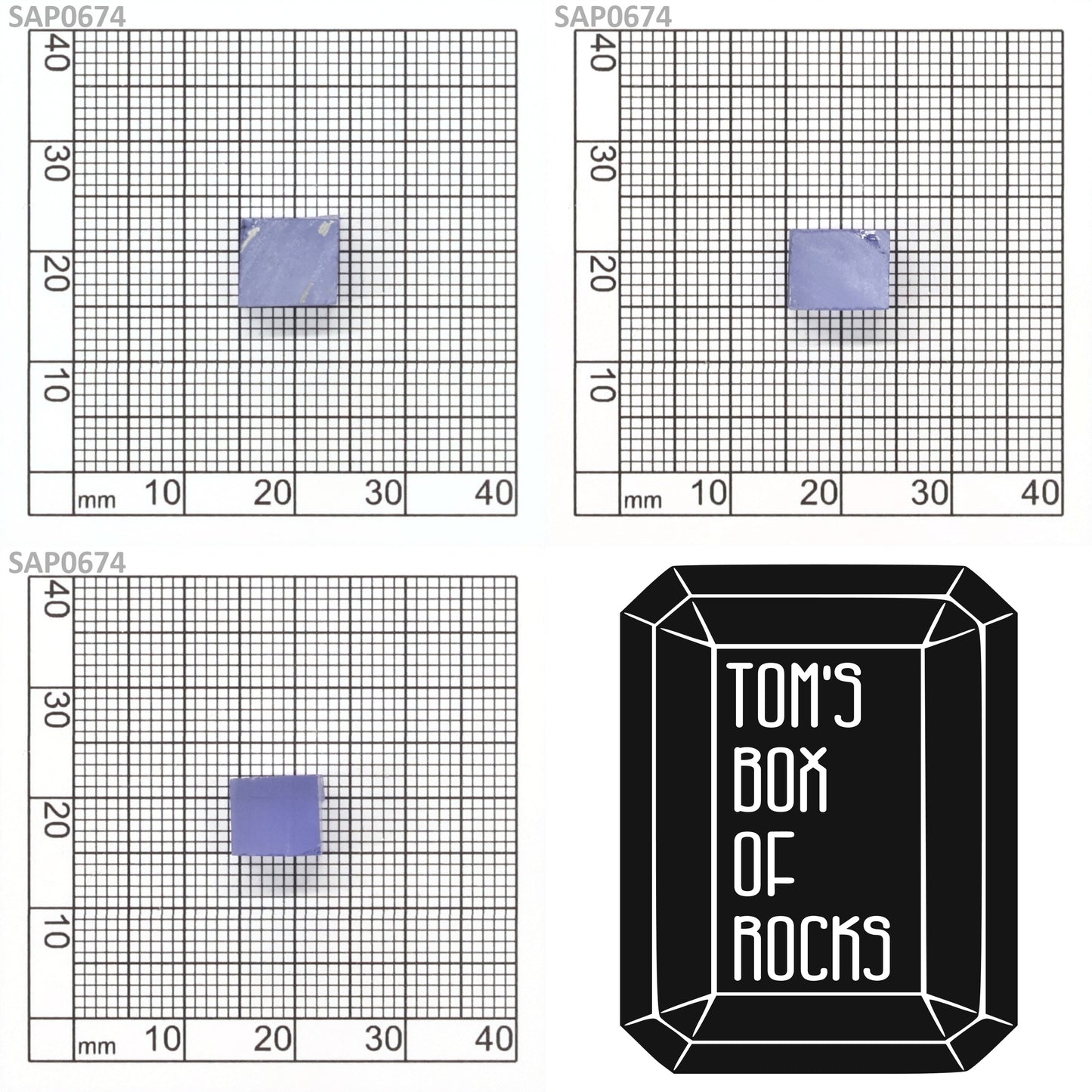 Light Blue Czochralski Pulled Sapphire - Grade A - Faceting Rough