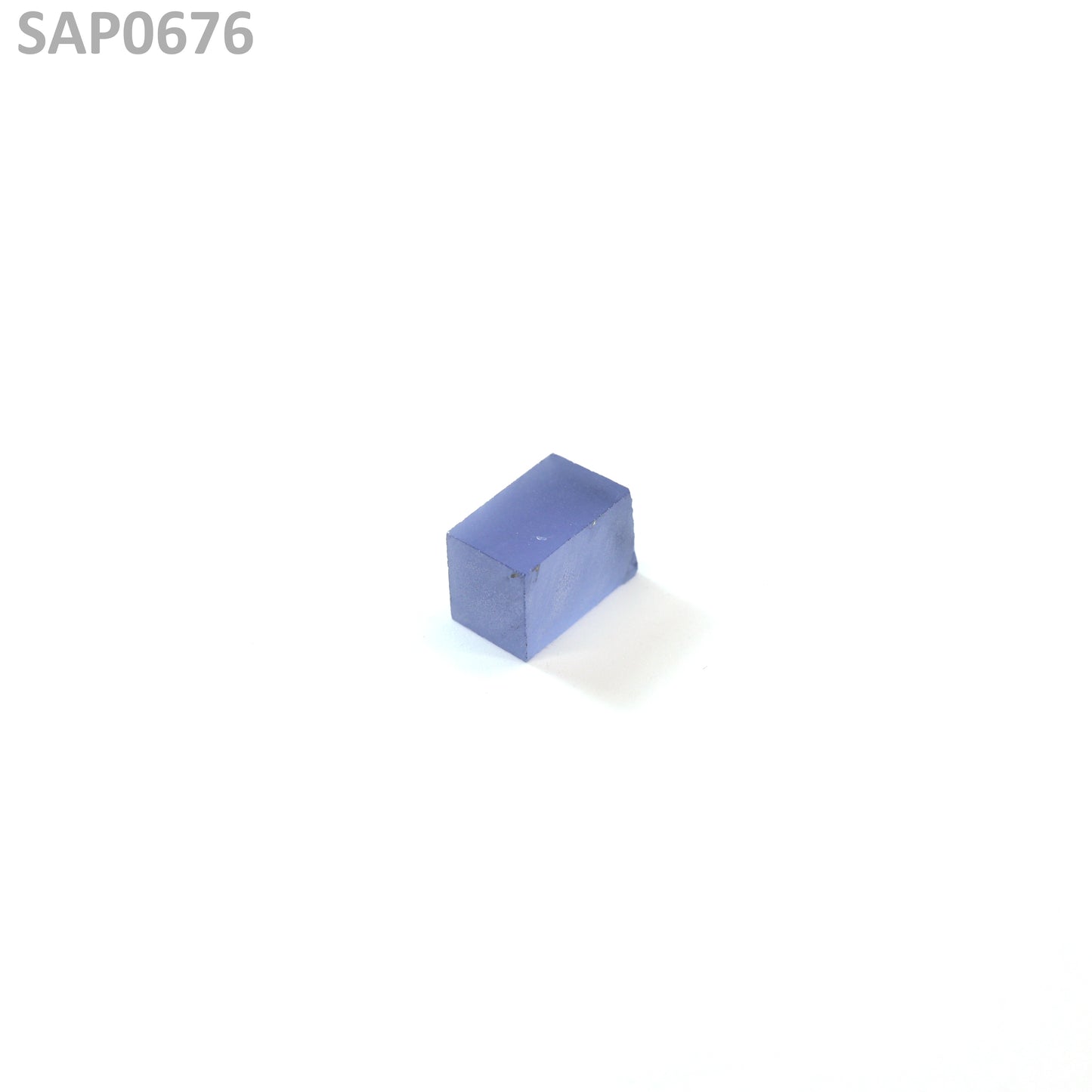 Light Blue Czochralski Pulled Sapphire - Grade A - Faceting Rough