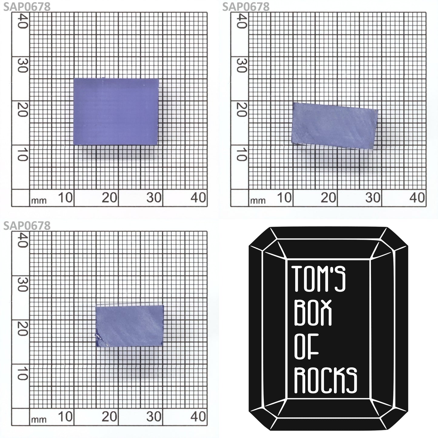 Light Blue Czochralski Pulled Sapphire - Grade A - Faceting Rough
