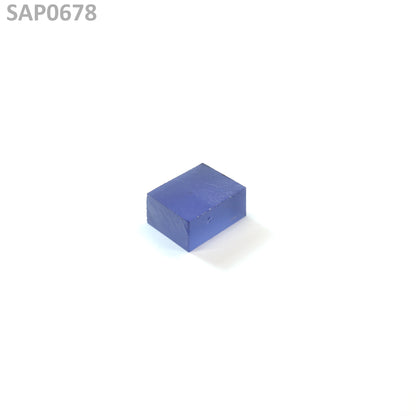 Light Blue Czochralski Pulled Sapphire - Grade A - Faceting Rough