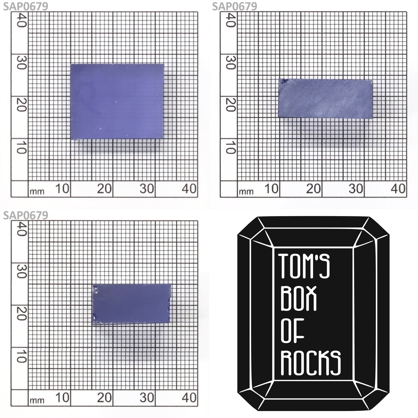 Light Blue Czochralski Pulled Sapphire - Grade A - Faceting Rough