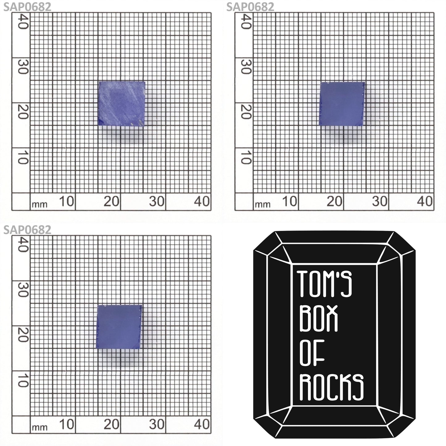 Light Blue Czochralski Pulled Sapphire - Grade A - Faceting Rough