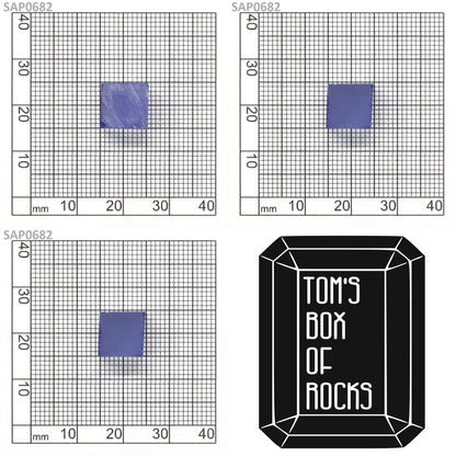 Light Blue Czochralski Pulled Sapphire - Grade A - Faceting Rough
