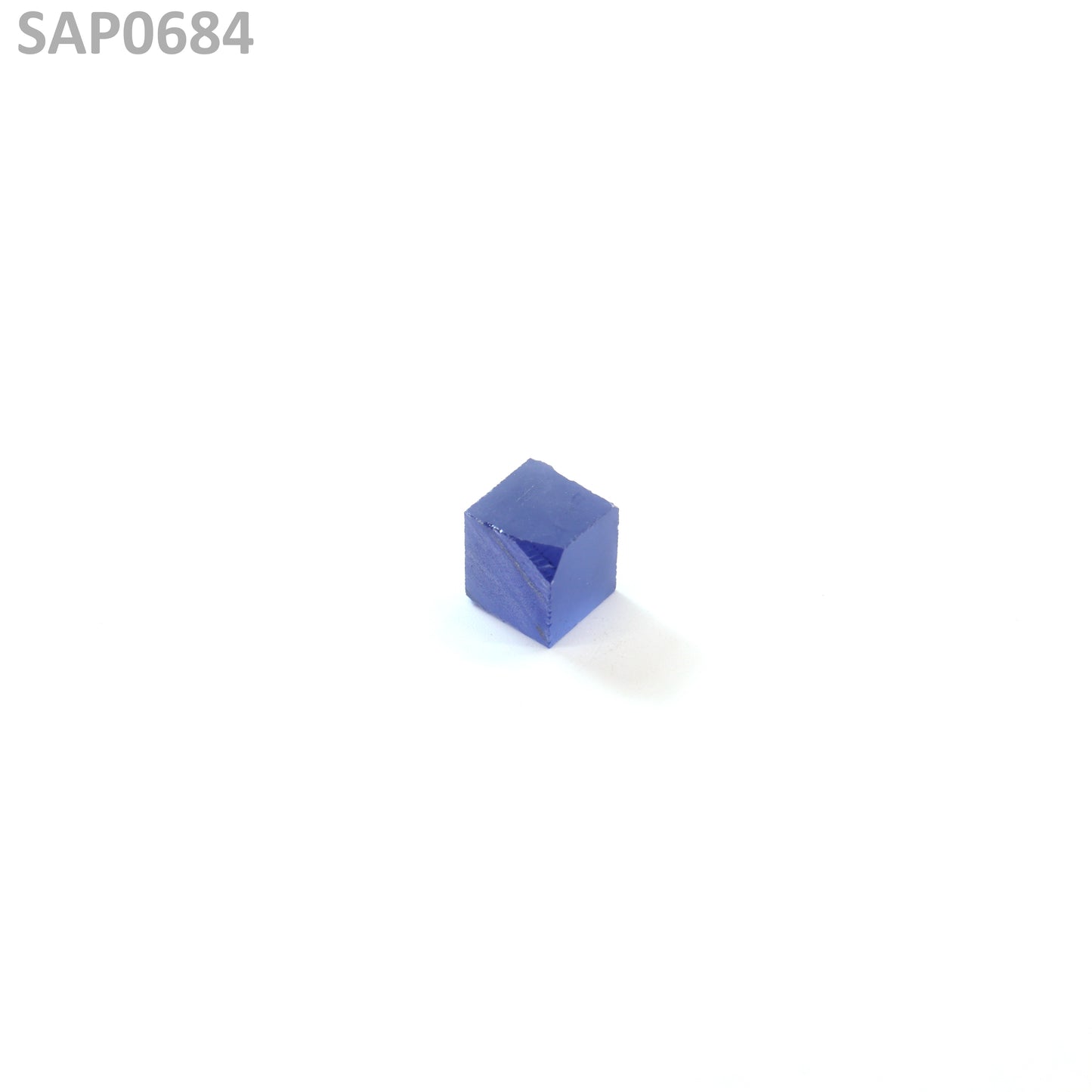 Light Blue Czochralski Pulled Sapphire - Grade A - Faceting Rough