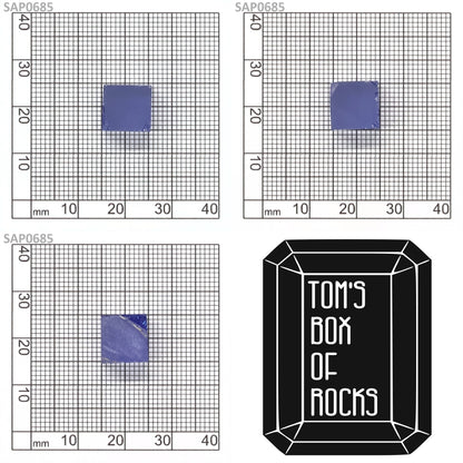 Light Blue Czochralski Pulled Sapphire - Grade A - Faceting Rough