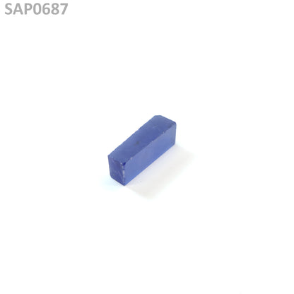 Light Blue Czochralski Pulled Sapphire - Grade A - Faceting Rough