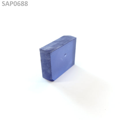 Light Blue Czochralski Pulled Sapphire - Grade A - Faceting Rough