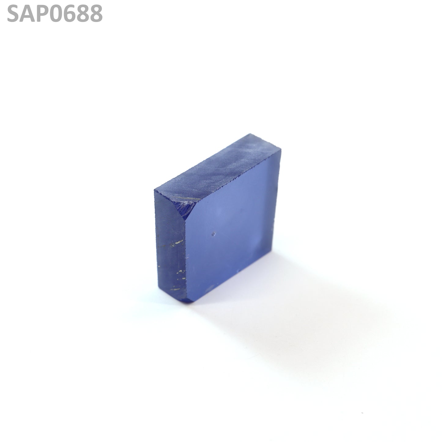 Light Blue Czochralski Pulled Sapphire - Grade A - Faceting Rough