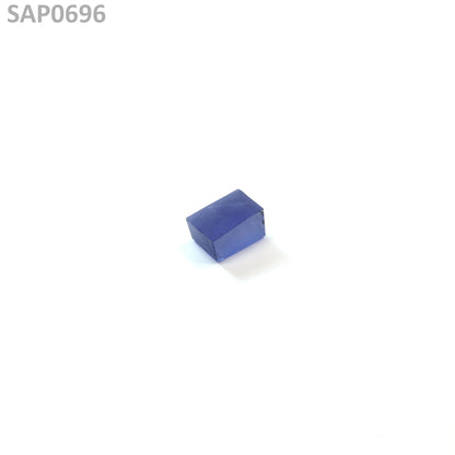 Medium Blue Czochralski Pulled Sapphire - Grade A - Faceting Rough