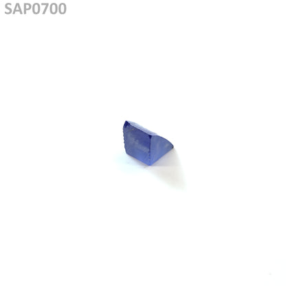 Medium Blue Czochralski Pulled Sapphire - Grade A - Faceting Rough