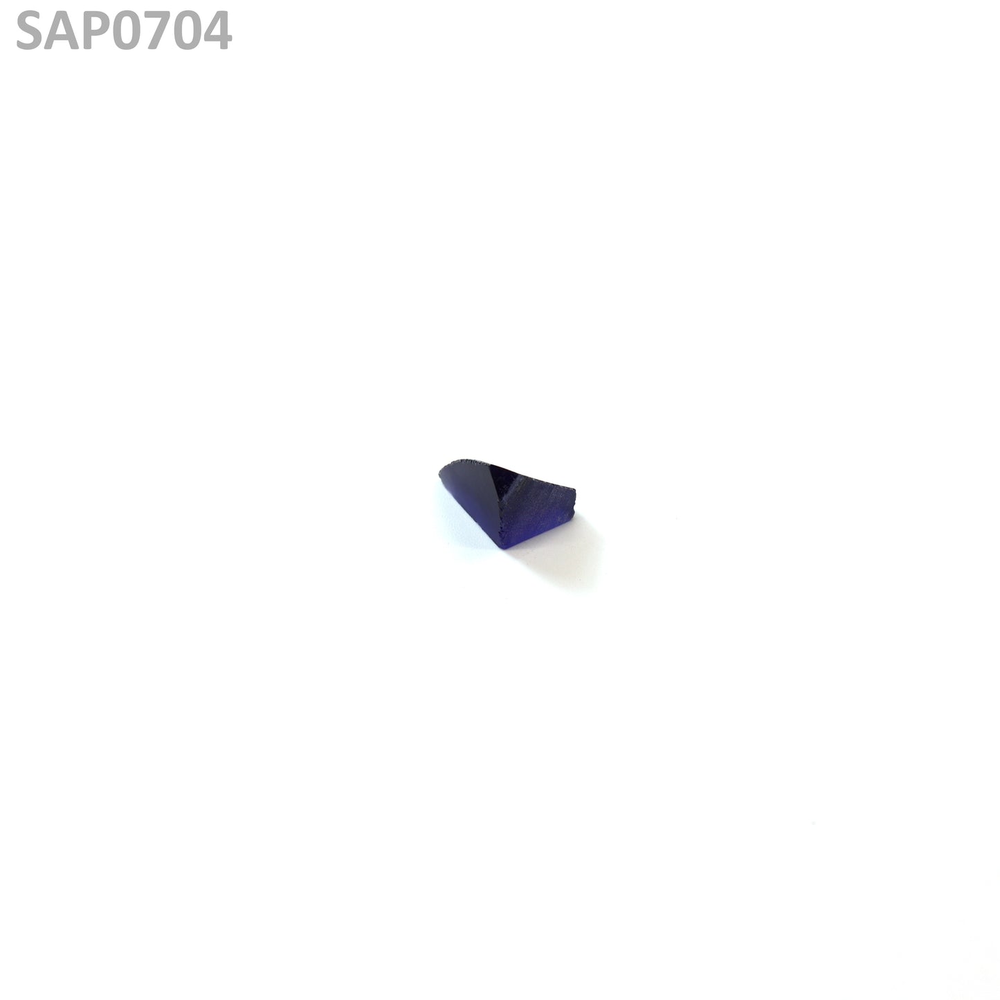 Medium Blue Czochralski Pulled Sapphire - Grade A - Faceting Rough