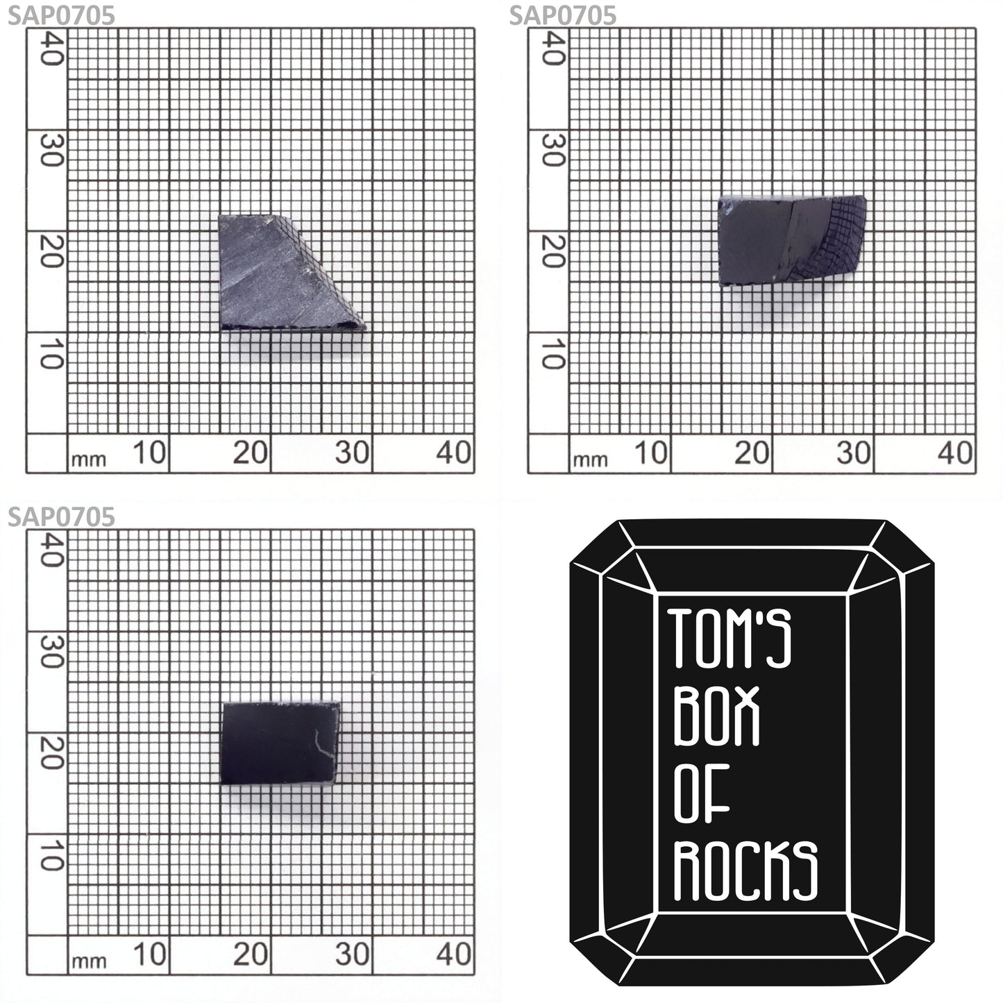 Medium Blue Czochralski Pulled Sapphire - Grade A - Faceting Rough