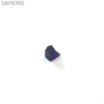 Medium Blue Czochralski Pulled Sapphire - Grade A - Faceting Rough