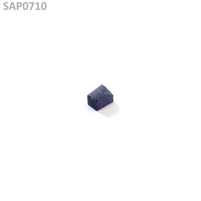 Medium Blue Czochralski Pulled Sapphire - Grade A - Faceting Rough