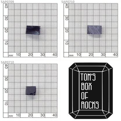 Medium Blue Czochralski Pulled Sapphire - Grade A - Faceting Rough