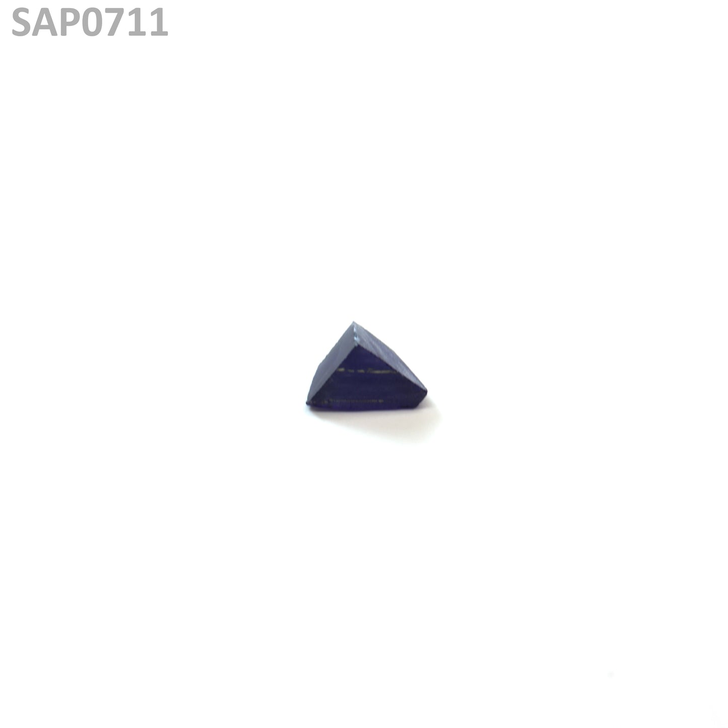 Medium Blue Czochralski Pulled Sapphire - Grade A - Faceting Rough