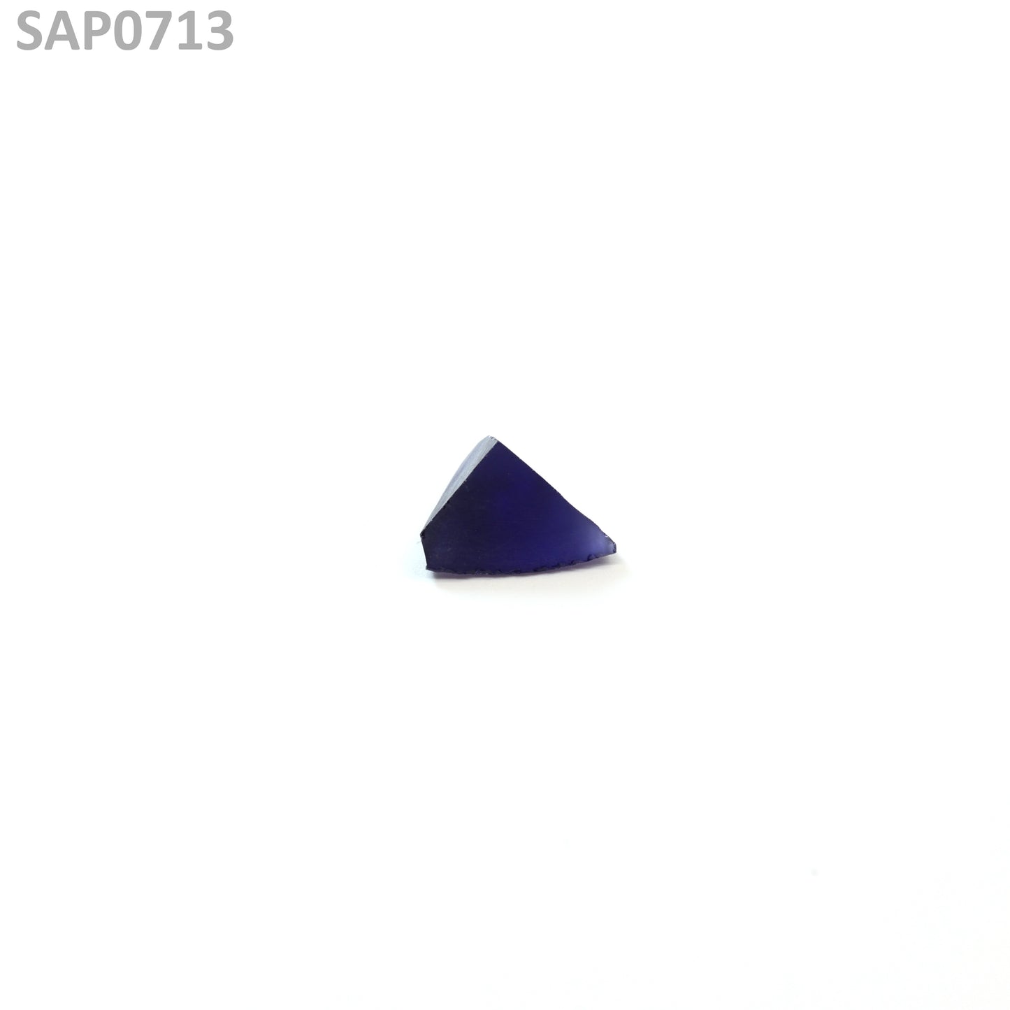 Medium Blue Czochralski Pulled Sapphire - Grade A - Faceting Rough