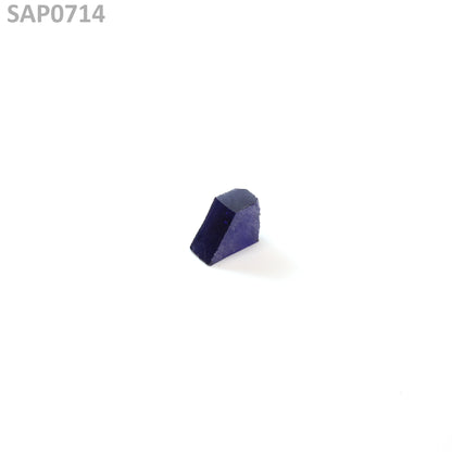 Medium Blue Czochralski Pulled Sapphire - Grade A - Faceting Rough