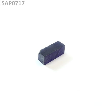 Medium Blue Czochralski Pulled Sapphire - Grade A - Faceting Rough