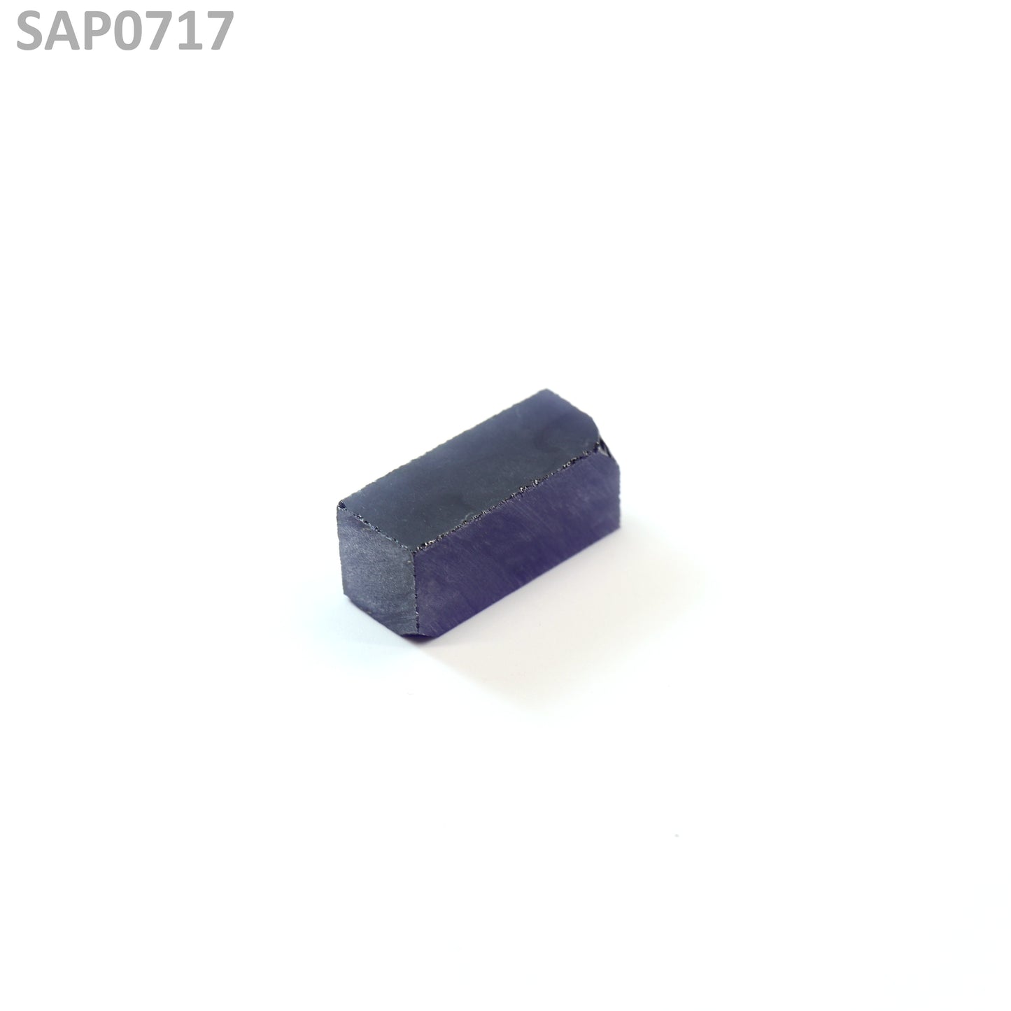 Medium Blue Czochralski Pulled Sapphire - Grade A - Faceting Rough