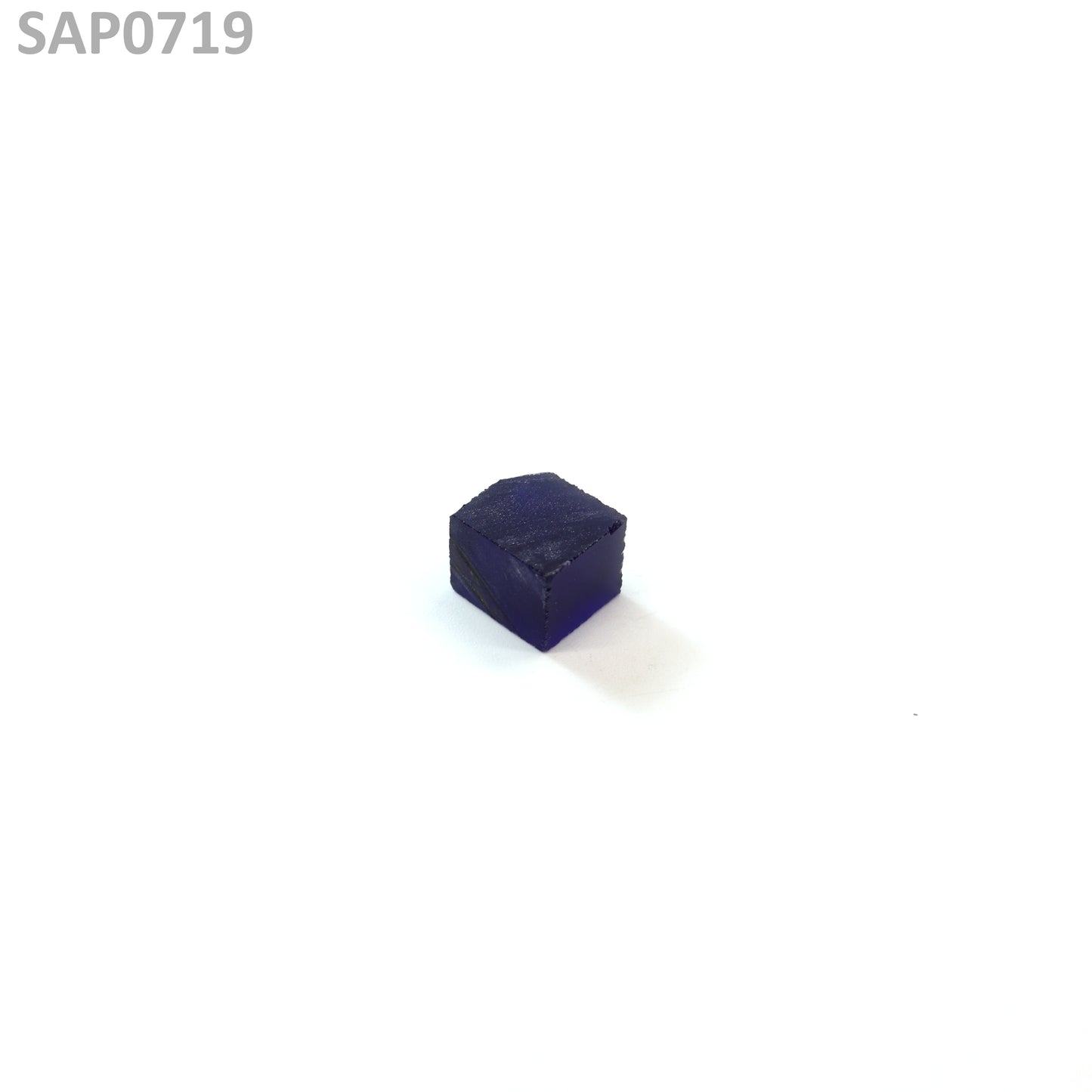 Medium Blue Czochralski Pulled Sapphire - Grade A - Faceting Rough