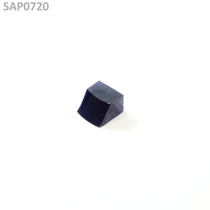 Medium Blue Czochralski Pulled Sapphire - Grade A - Faceting Rough