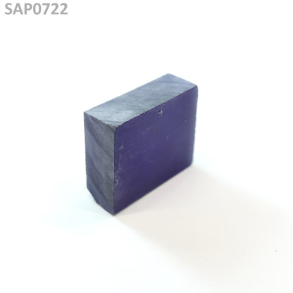 Medium Blue Czochralski Pulled Sapphire - Grade A - Faceting Rough