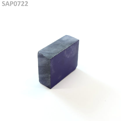 Medium Blue Czochralski Pulled Sapphire - Grade A - Faceting Rough