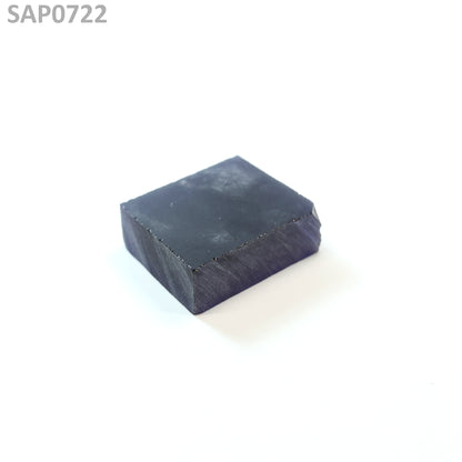 Medium Blue Czochralski Pulled Sapphire - Grade A - Faceting Rough