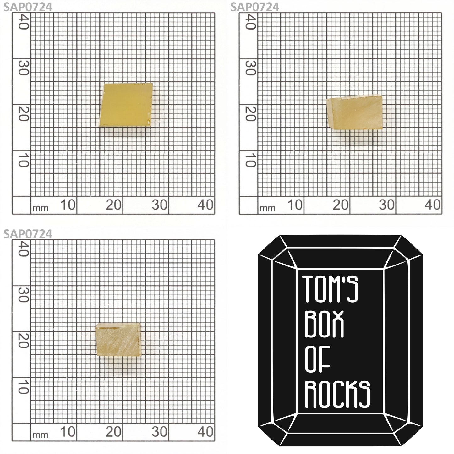 Dark Yellow Sapphire