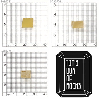 Dark Yellow Sapphire