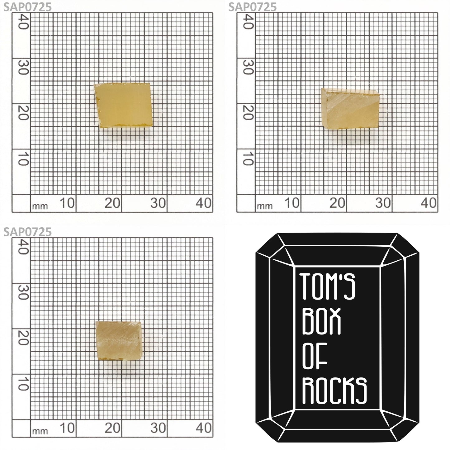 Dark Yellow Sapphire