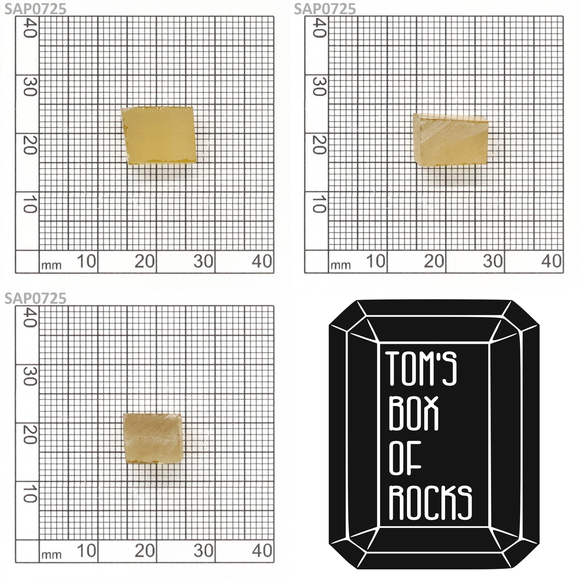 Dark Yellow Sapphire