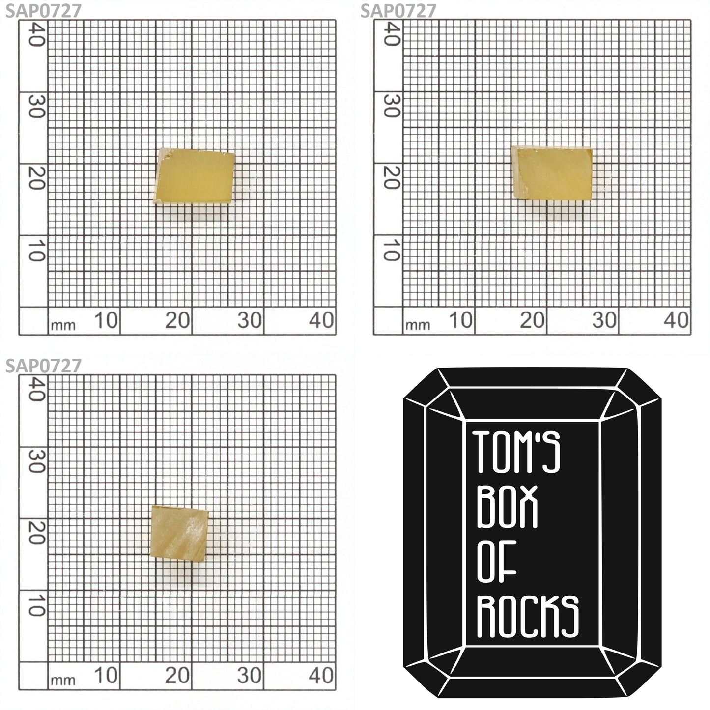 Dark Yellow Sapphire