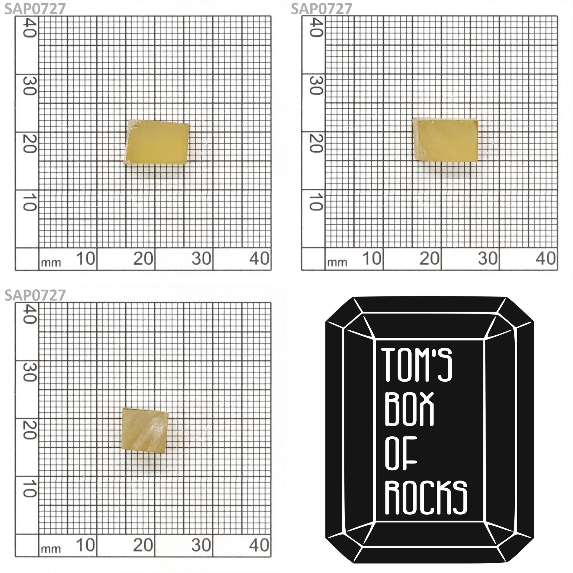 Dark Yellow Sapphire