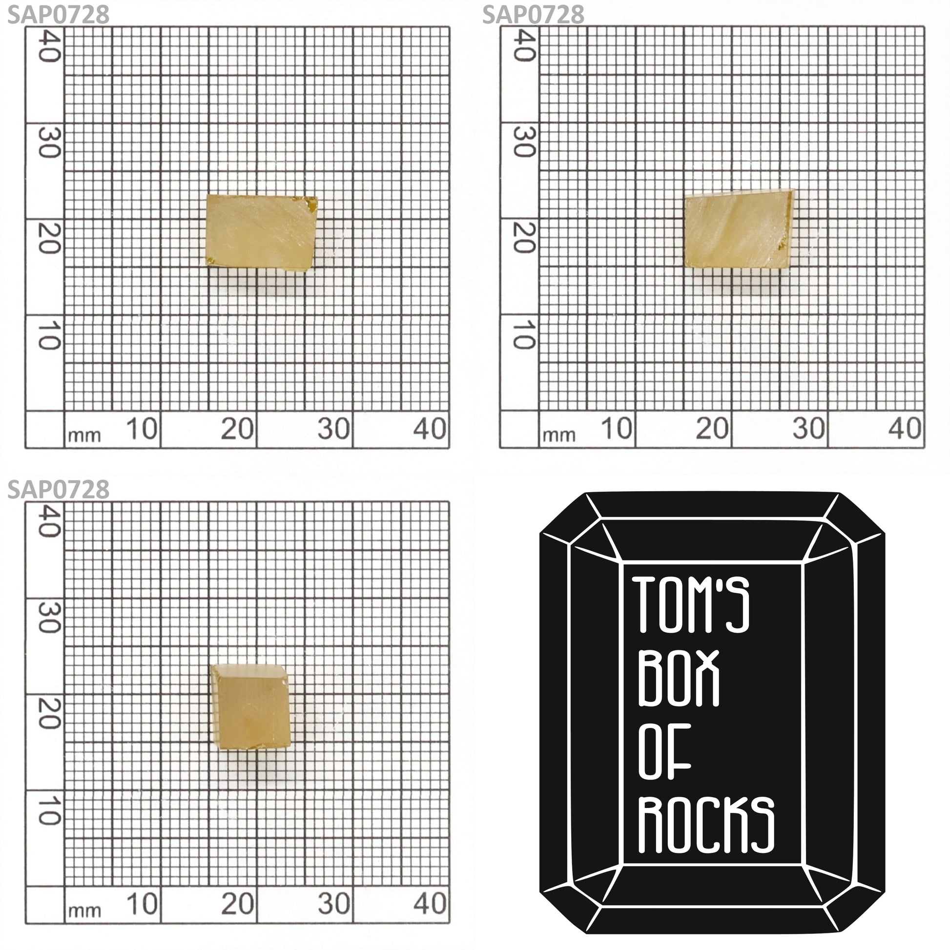 Dark Yellow Sapphire