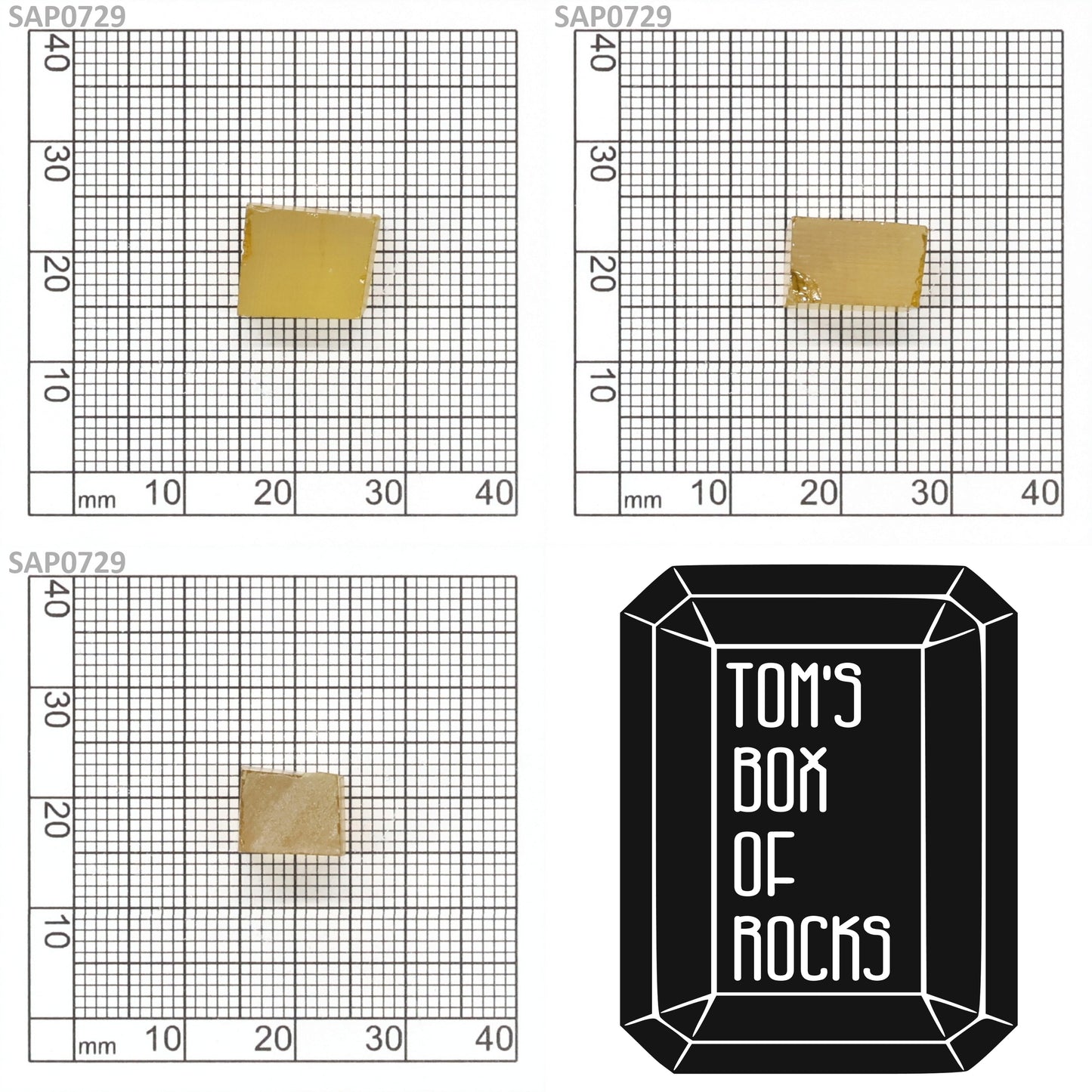 Dark Yellow Sapphire