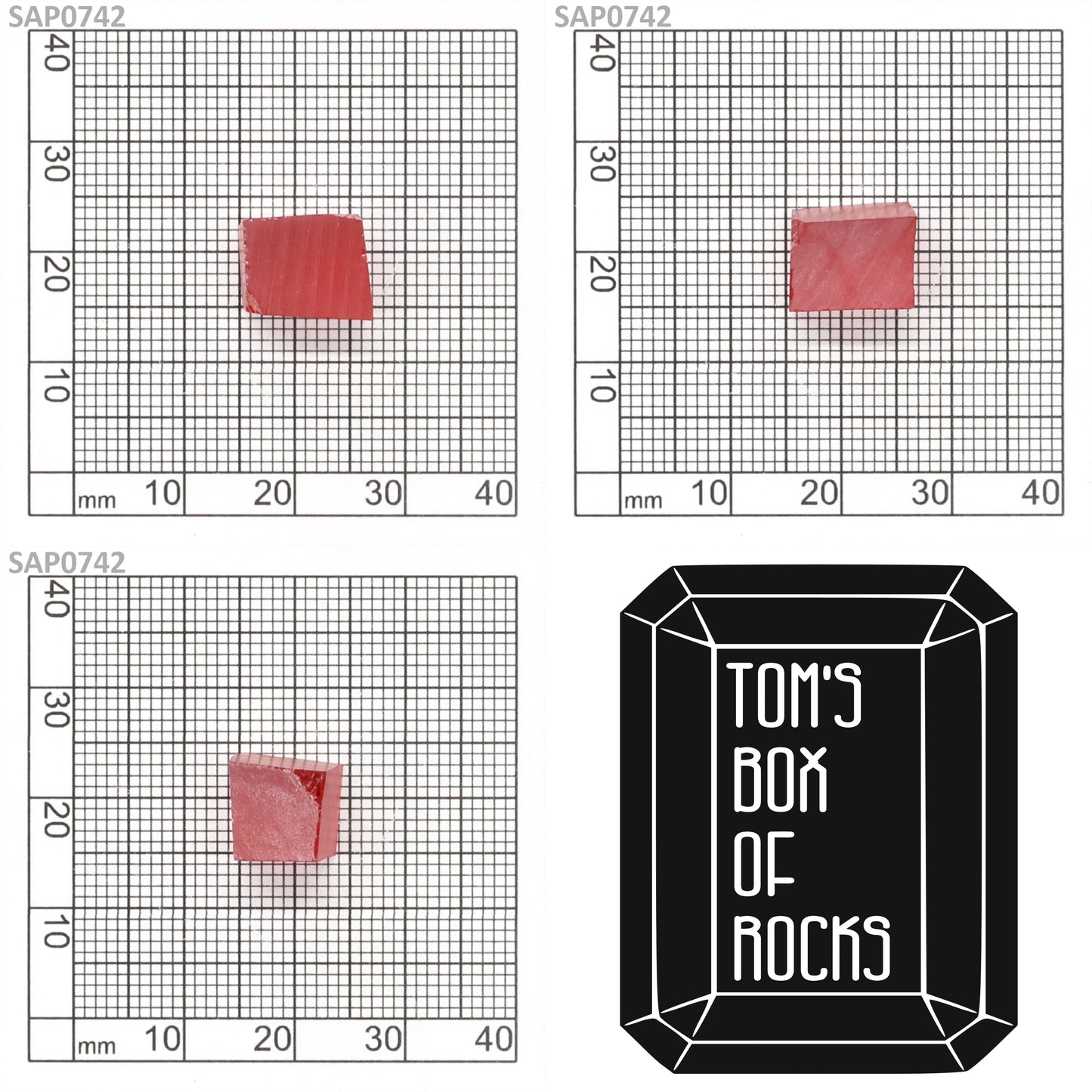 Dark Padparadscha Sapphire