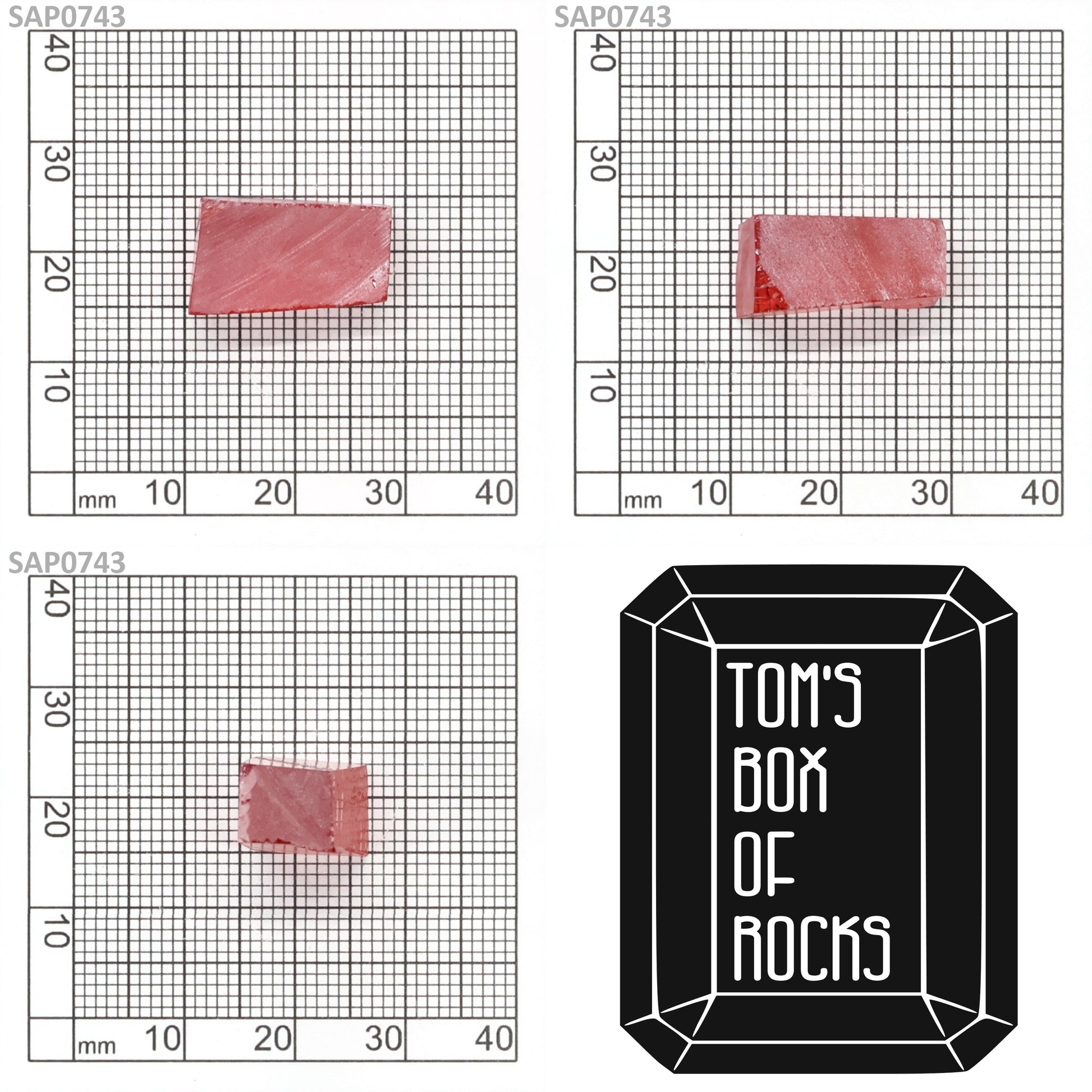 Dark Padparadscha Sapphire