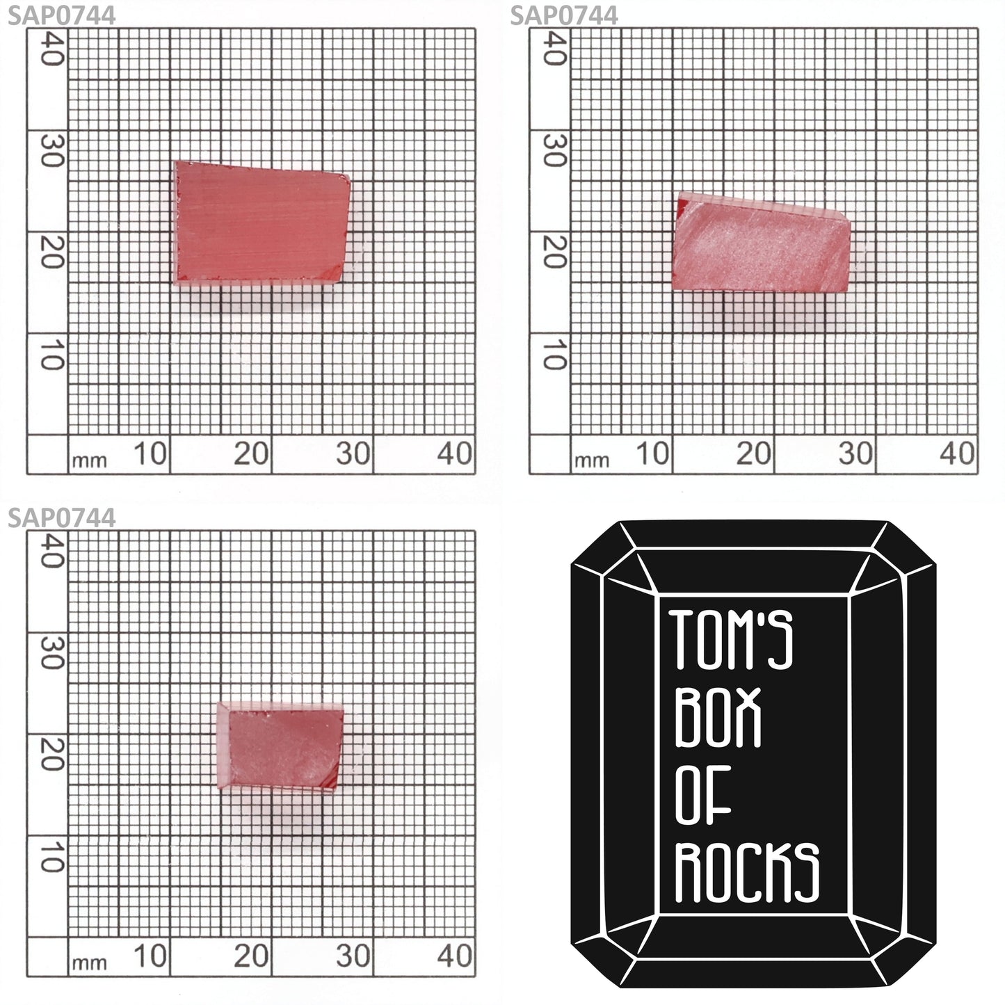 Dark Padparadscha Sapphire