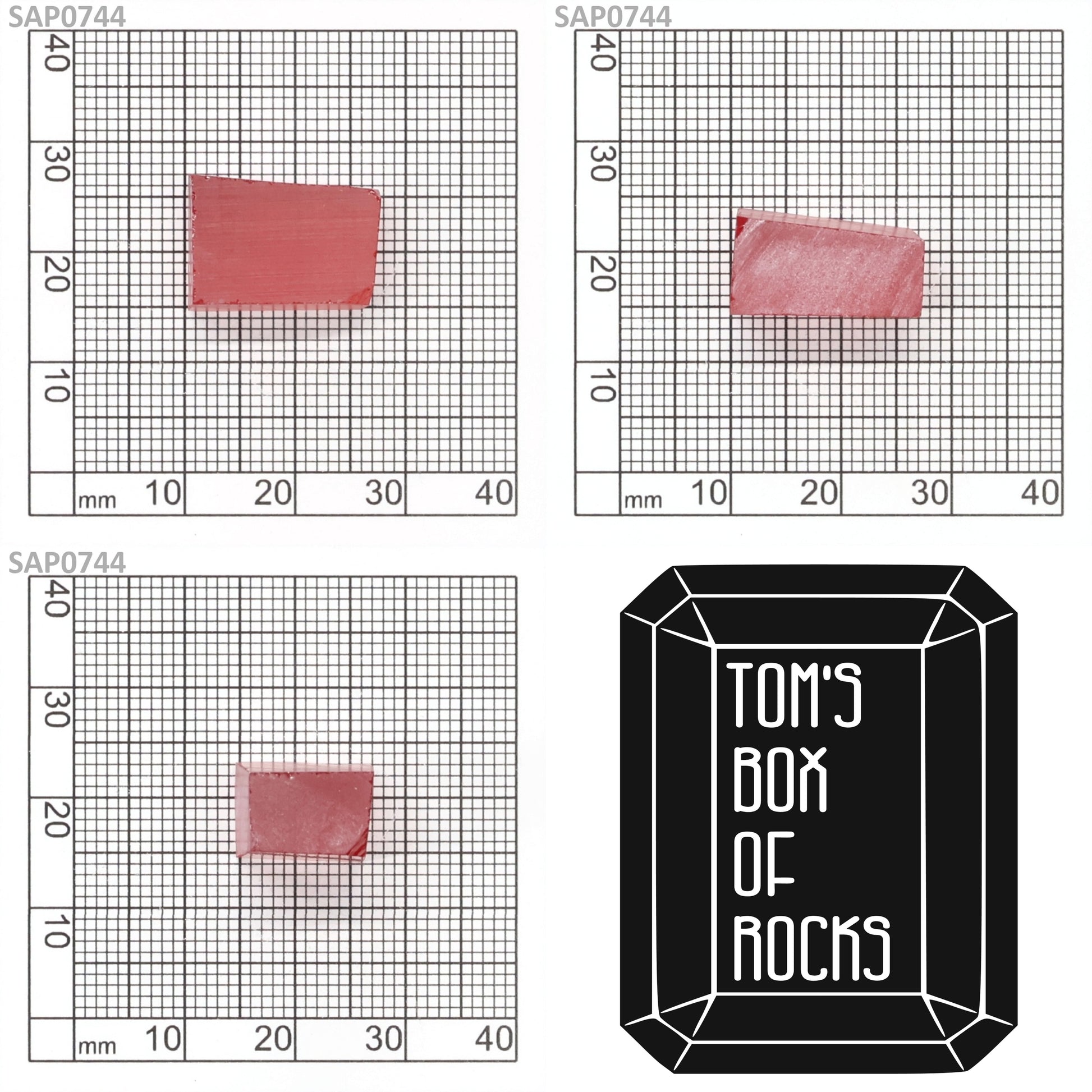 Dark Padparadscha Sapphire