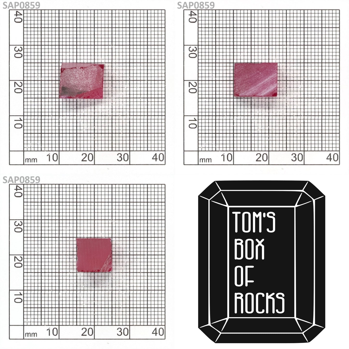 Pink #3 Sapphire : SAP0859