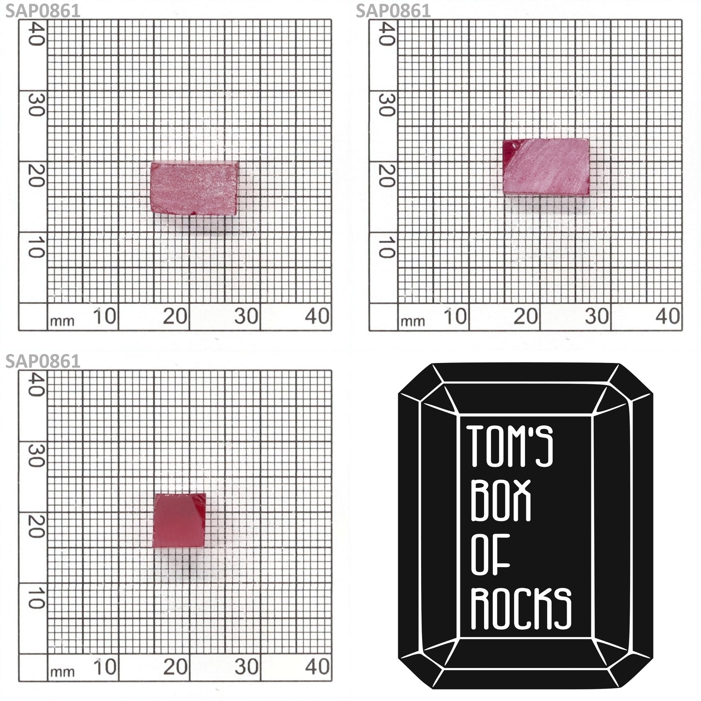 Pink #3 Sapphire : SAP0861