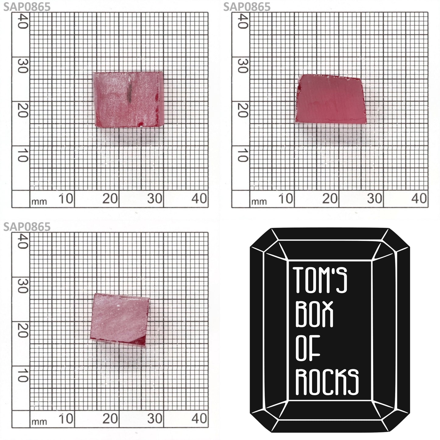 Pink #3 Sapphire : SAP0865
