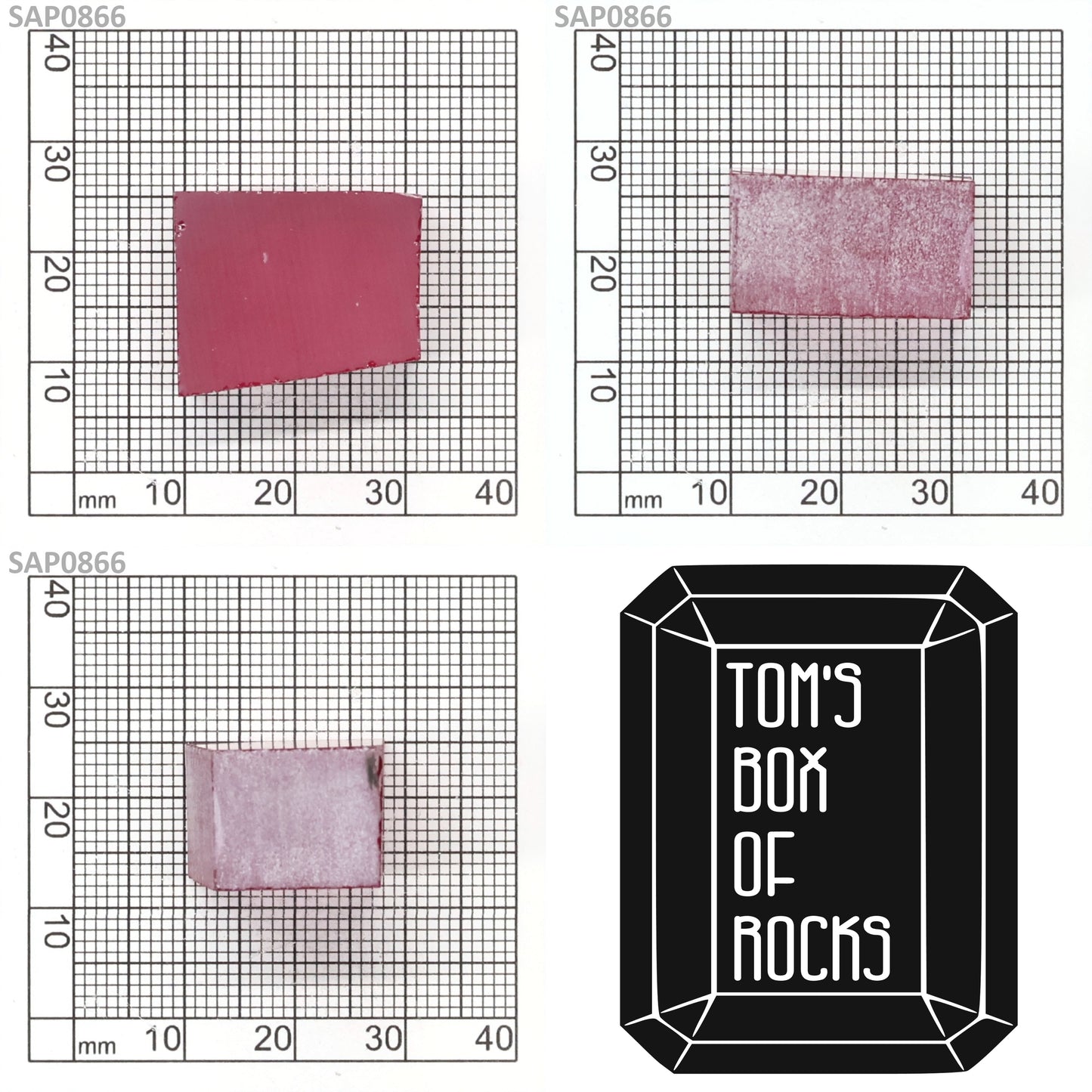 Pink #3 Sapphire : SAP0866